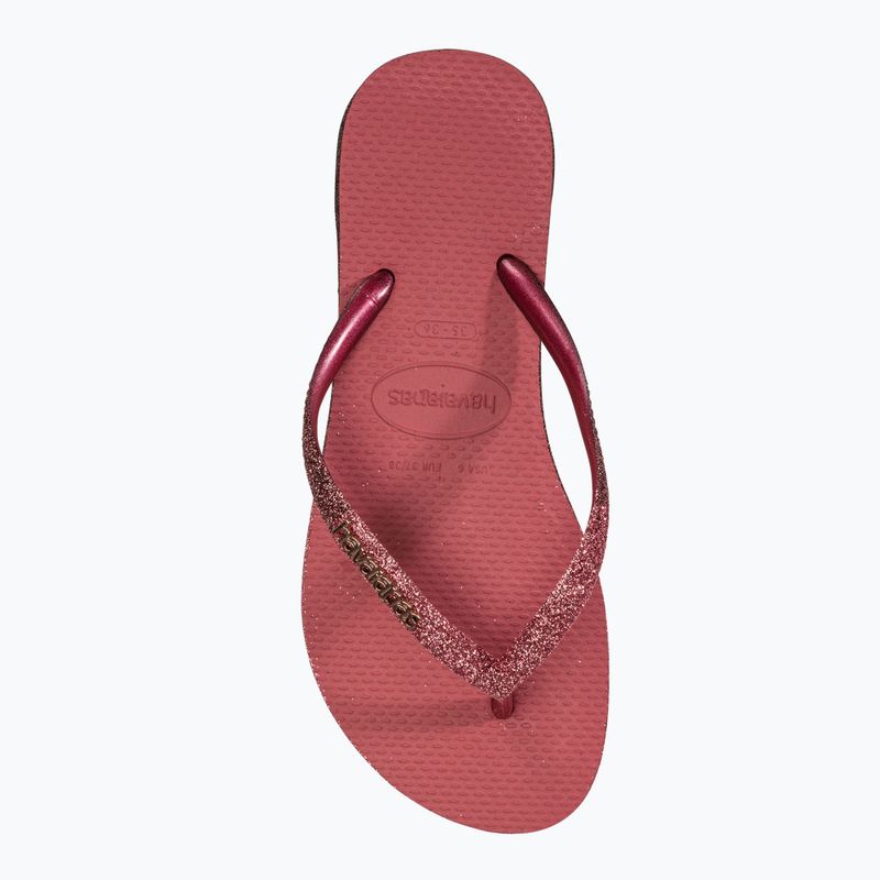 Dámske žabky Havaianas Slim Sparkle II pau brasil 5