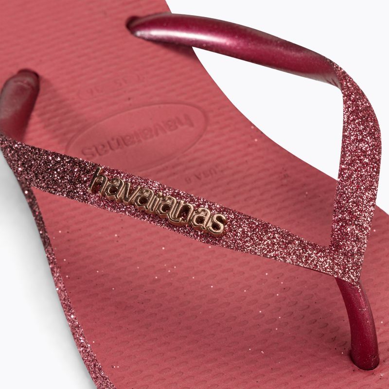 Dámske žabky Havaianas Slim Sparkle II pau brasil 7