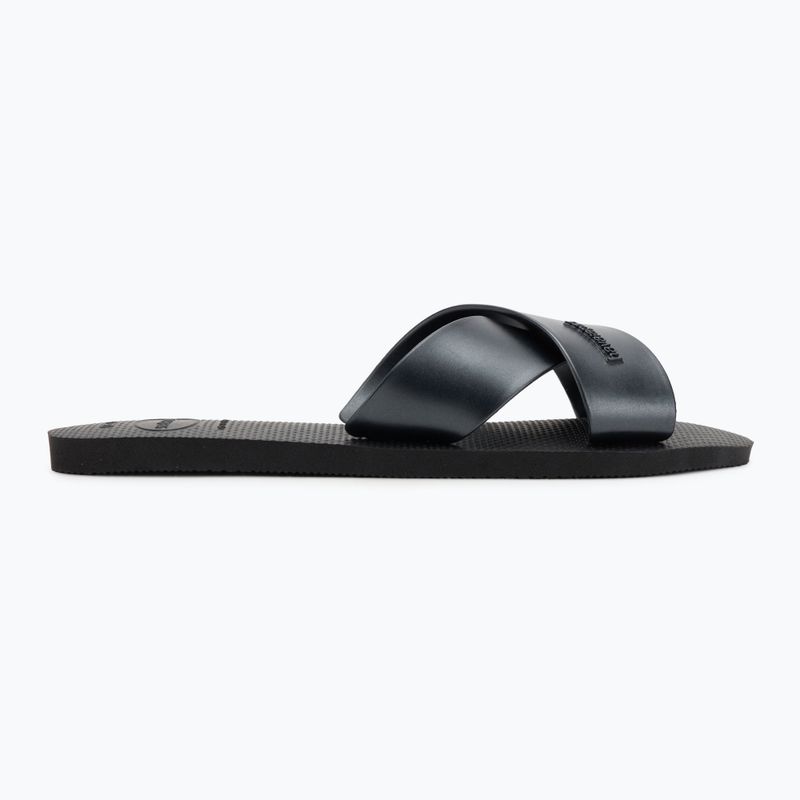 Dámske žabky Havaianas Aqua Metallic black 2