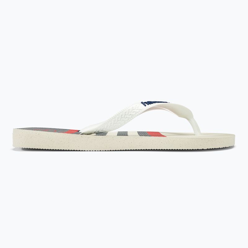 Havaianas Top Nautical žabky biela / biela / námornícka modrá 3