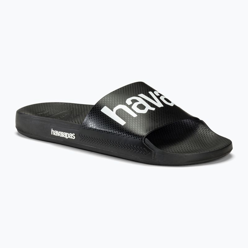 Havaianas Classic Logomania žabky black / black