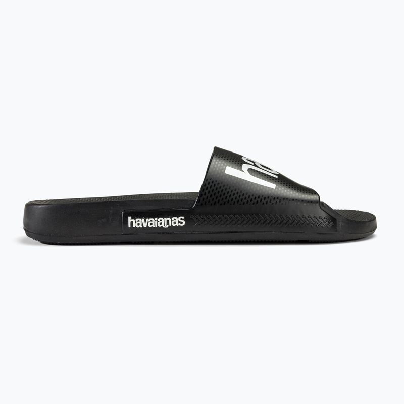 Havaianas Classic Logomania žabky black / black 2