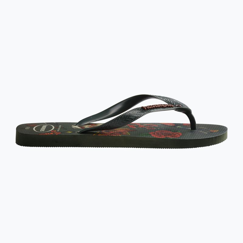 Pánske žabky Havaianas Top Tribo olive green 11