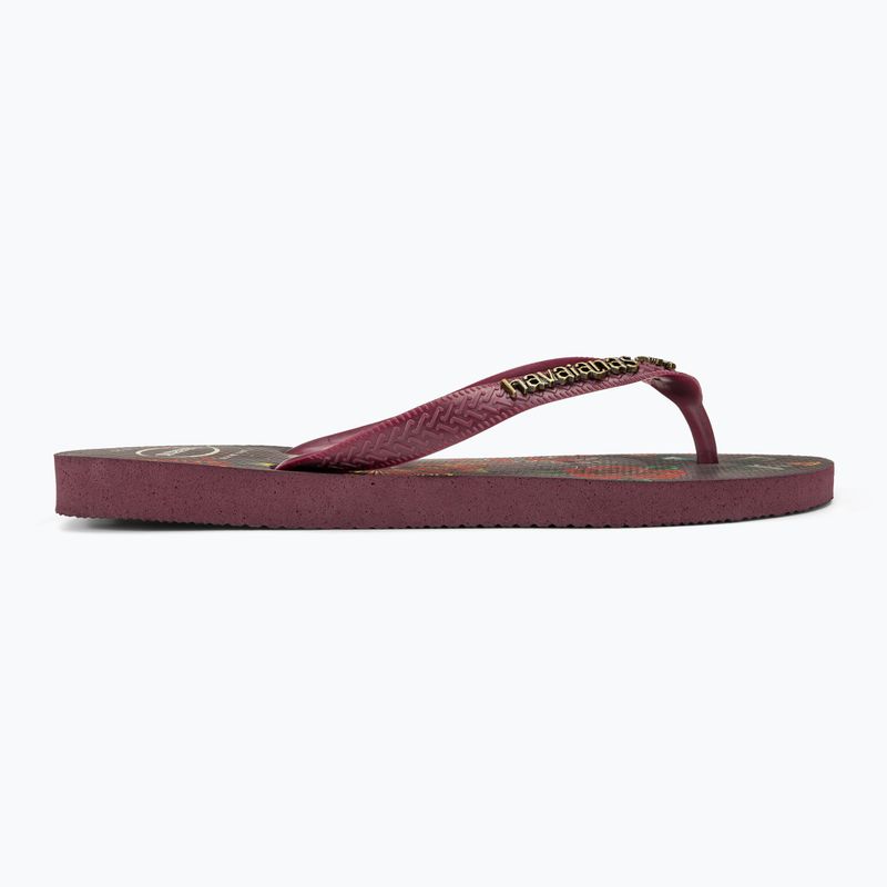 Pánske žabky Havaianas Top Tribo dark brown 2