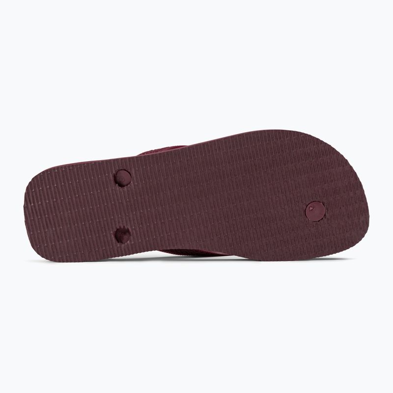 Pánske žabky Havaianas Top Tribo dark brown 4