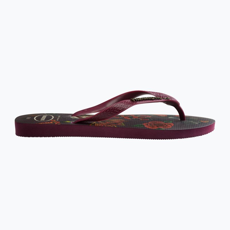 Pánske žabky Havaianas Top Tribo dark brown 11