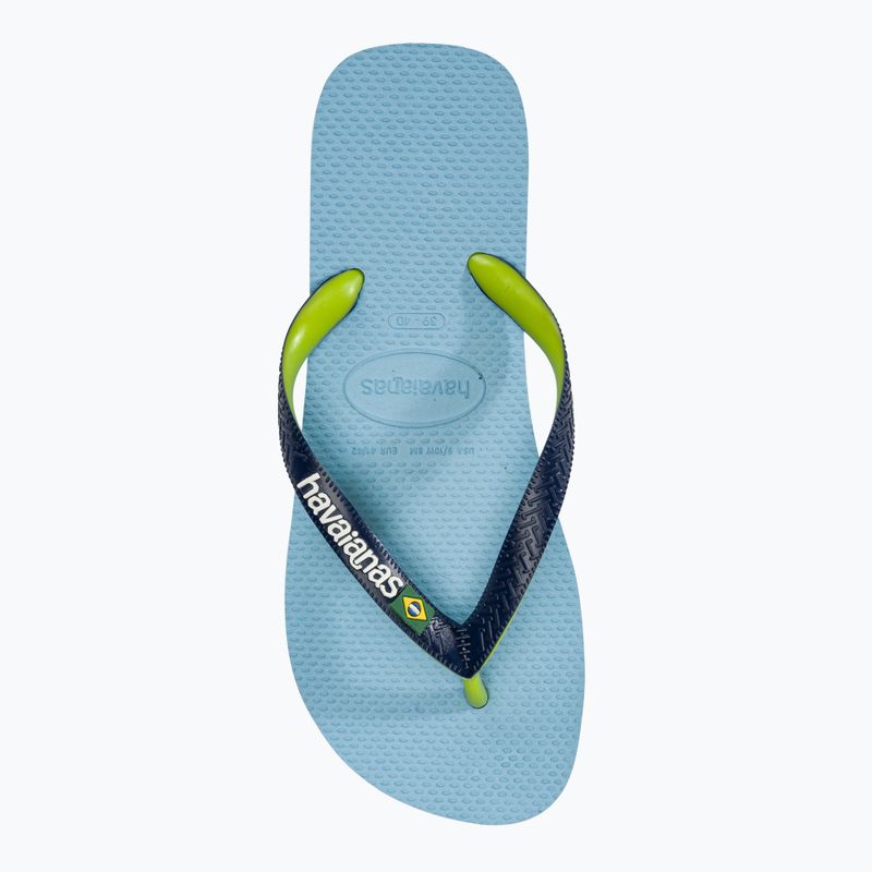 Havaianas Brasil Mix žabky levanduľovo modré 5