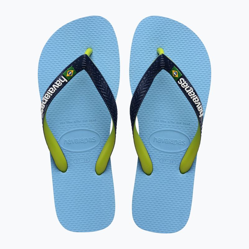 Havaianas Brasil Mix žabky levanduľovo modré 10