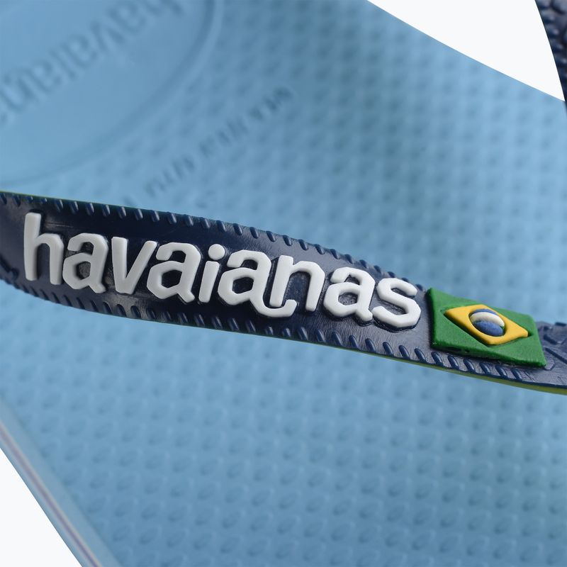 Havaianas Brasil Mix žabky levanduľovo modré 12