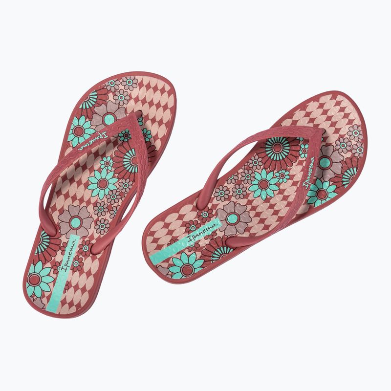Dámske žabky Ipanema Anatomic Temas red/pink/green 8