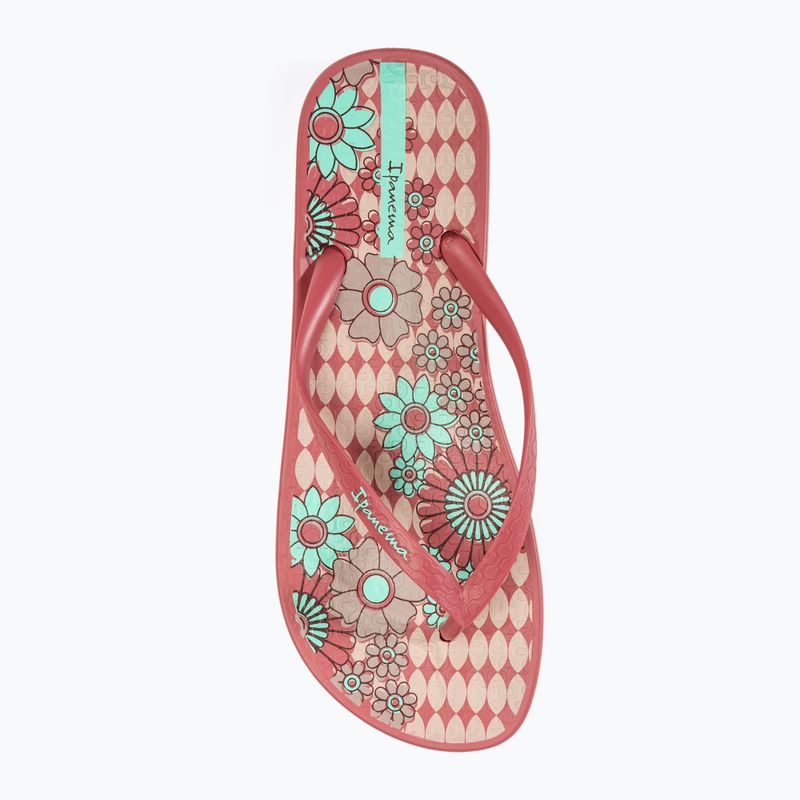 Dámske žabky Ipanema Anatomic Temas red/pink/green 5