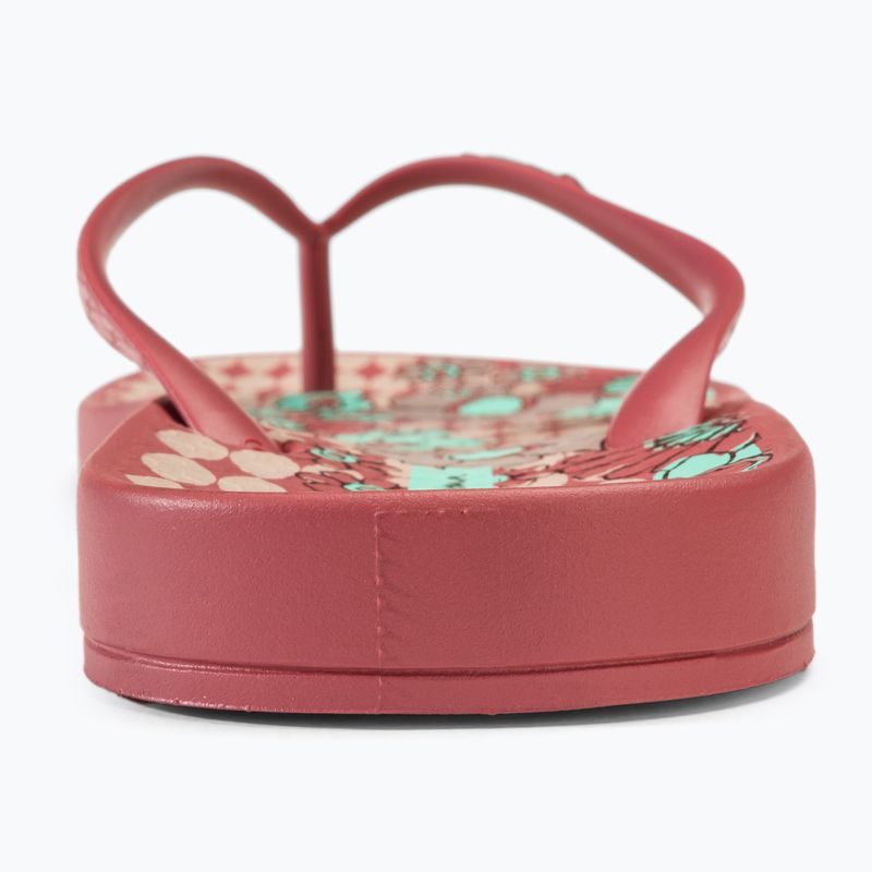 Dámske žabky Ipanema Anatomic Temas red/pink/green 6