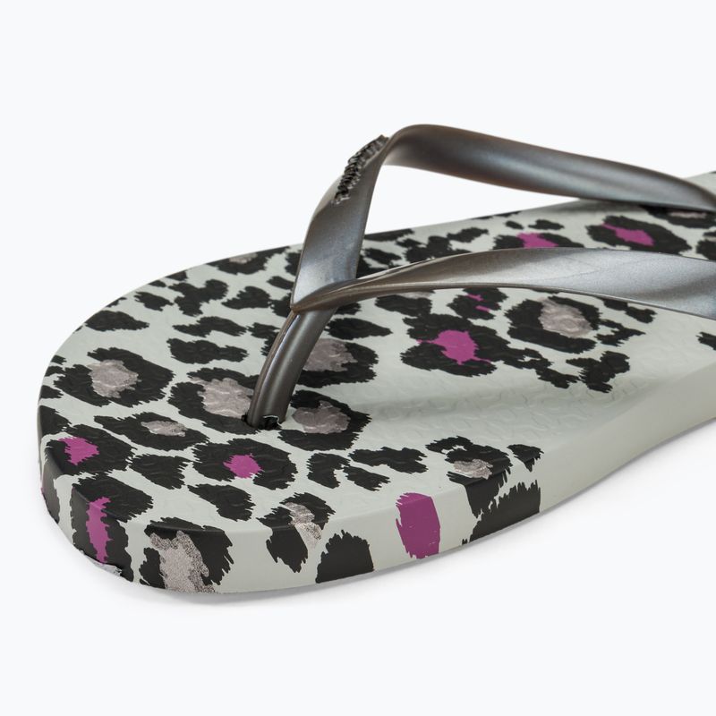Dámske žabky Ipanema Animale Print III grey/silver 7