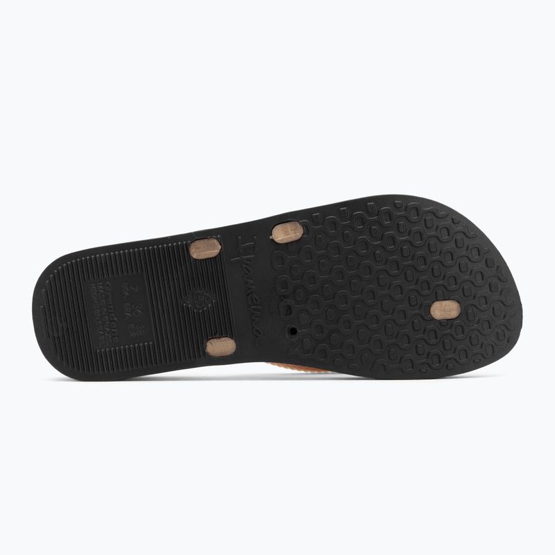 Dámske žabky Ipanema Bossa Soft V black/gold 5