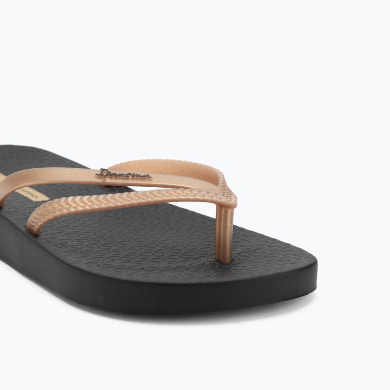 Dámske žabky Ipanema Bossa Soft V black/gold 7