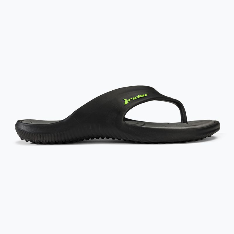 Pánske žabky RIDER Cape XVII black/grey 2