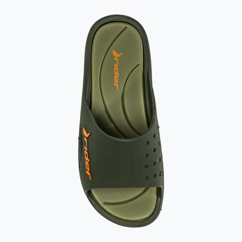 Pánske šľapky RIDER Bay XIII green/orange 5