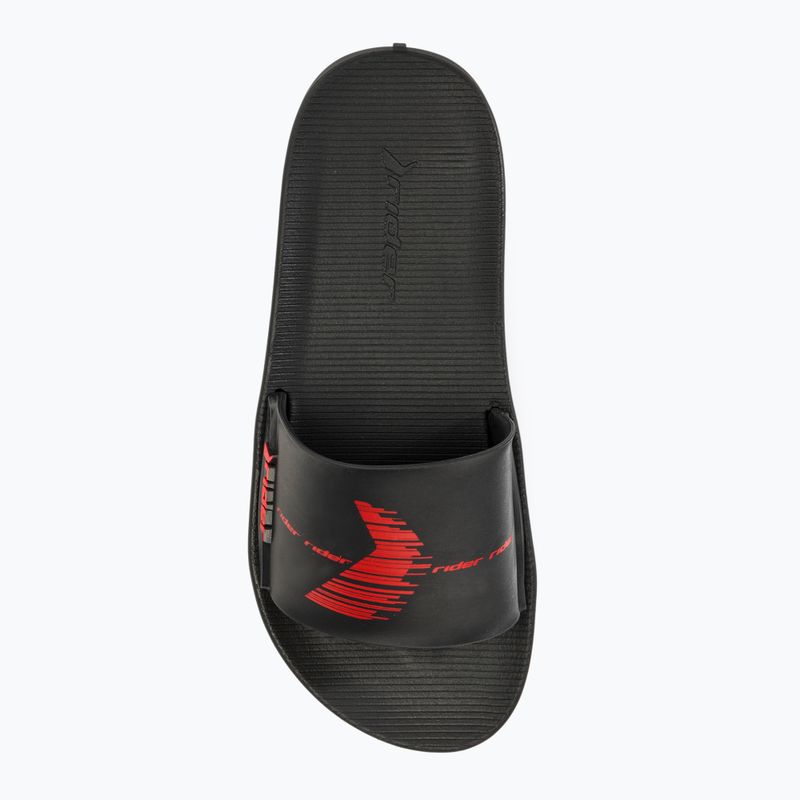 Detské šľapky RIDER Speed Slide In black/black/red 5