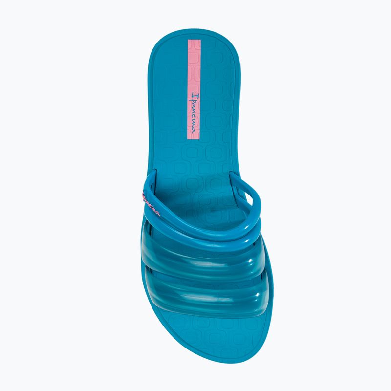 Dámske žabky Ipanema Puffer Slide blue/pink 5