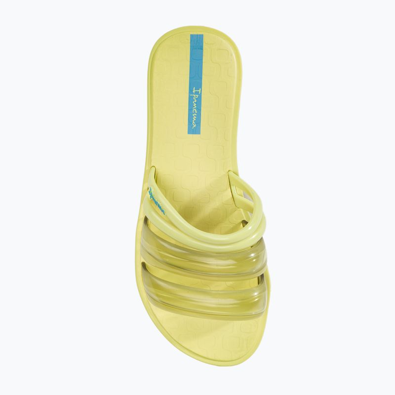 Dámske žabky Ipanema Puffer Slide yellow/blue 5