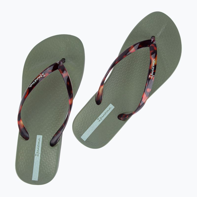 Dámske žabky Ipanema Anat Connect green/clear 8