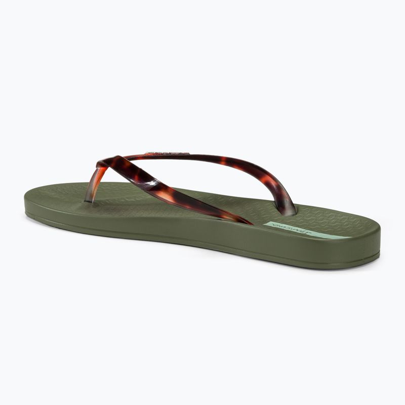 Dámske žabky Ipanema Anat Connect green/clear 3
