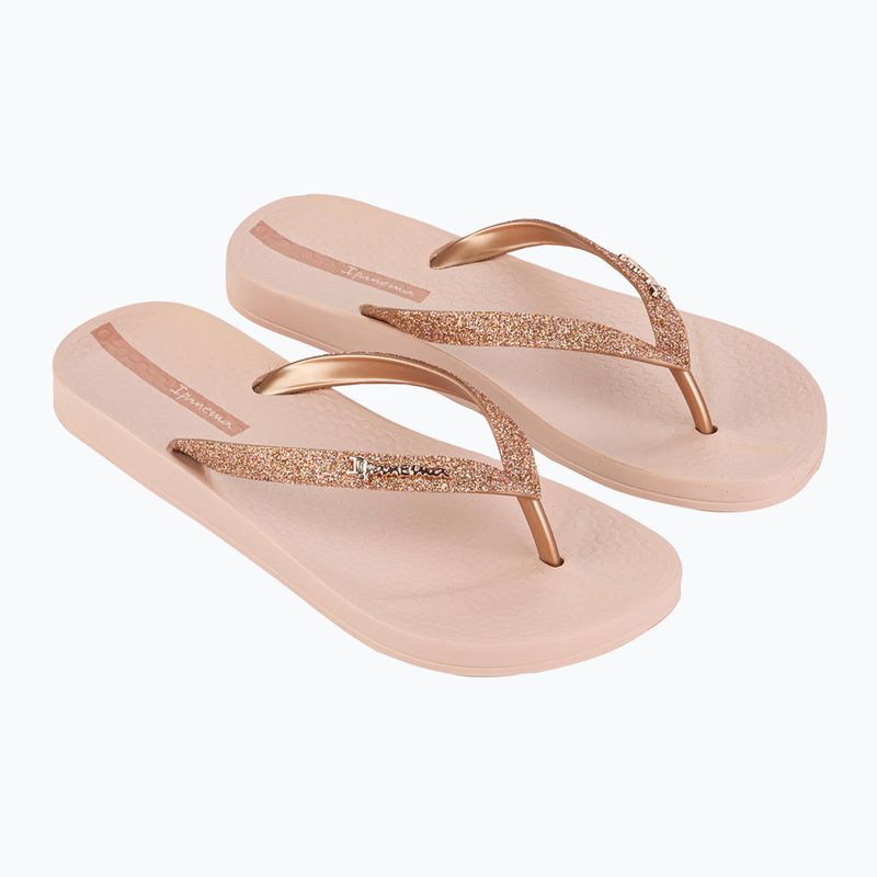 Dámske žabky Ipanema Anatomica Lolita pink/glitter pink
