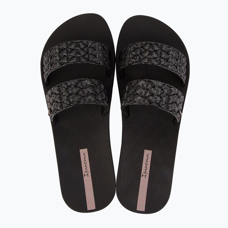 Dámske nazúvaky Ipanema Renda II black/glitter black 9