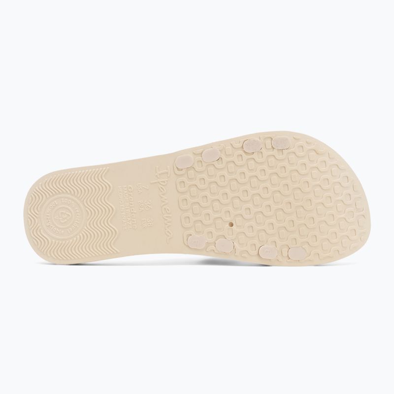 Dámske nazúvaky Ipanema Renda II beige/glitter beige 4
