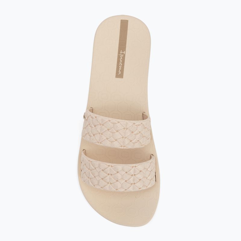 Dámske nazúvaky Ipanema Renda II beige/glitter beige 5
