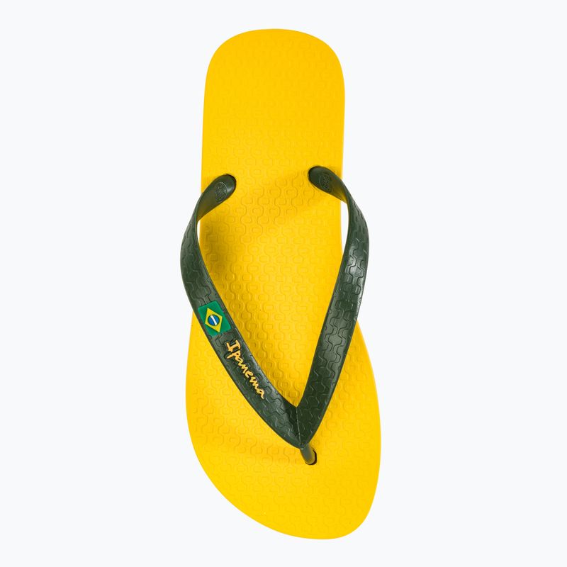 Pánske žabky Ipanema Clas Brasil II AD yellow/green 5