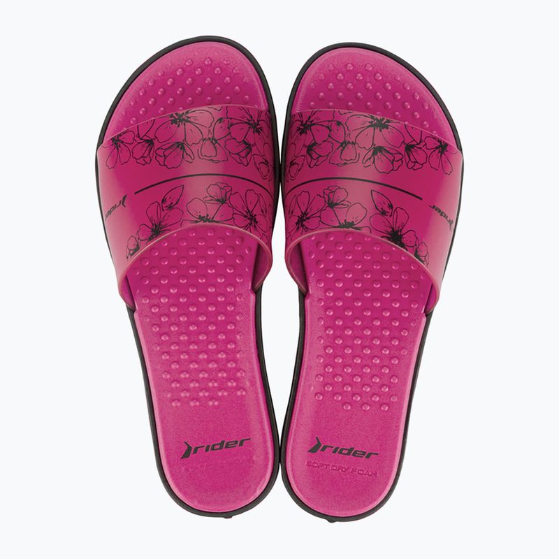 Dámske šľapky RIDER Splash V black/pink 2