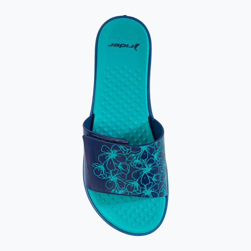 Dámske šľapky RIDER Pool V blue/light blue 5