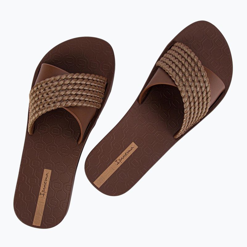 Dámske šľapky Ipanema Street II brown/brown 8