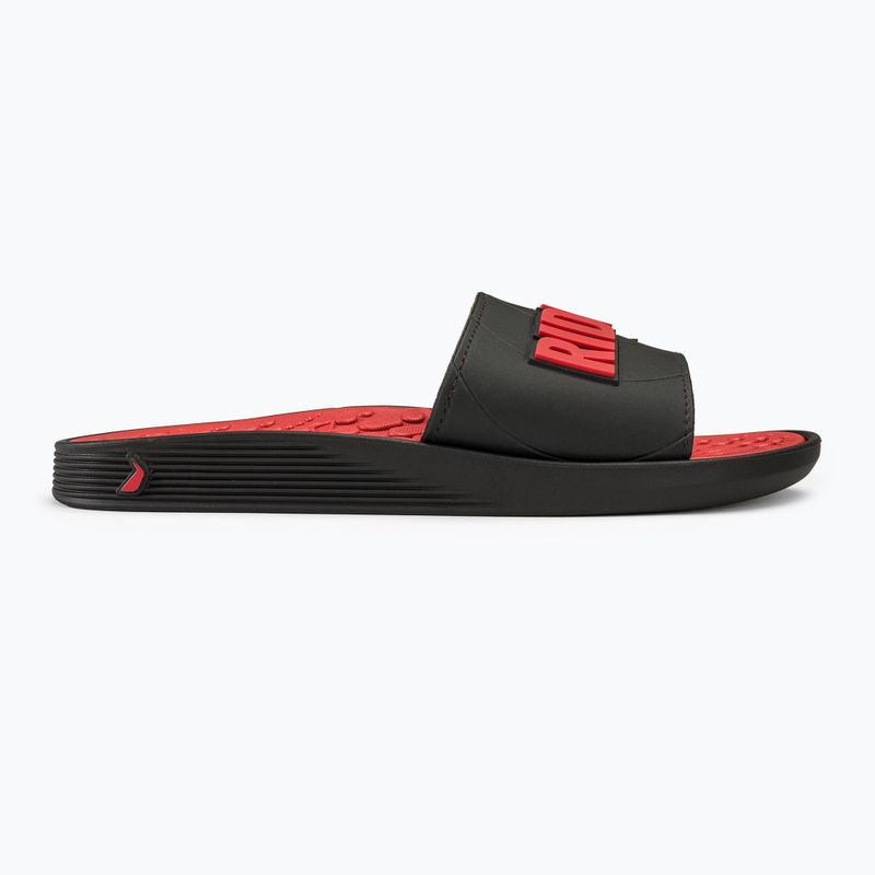 Pánske šľapky RIDER Pump Slide AD black/red 2