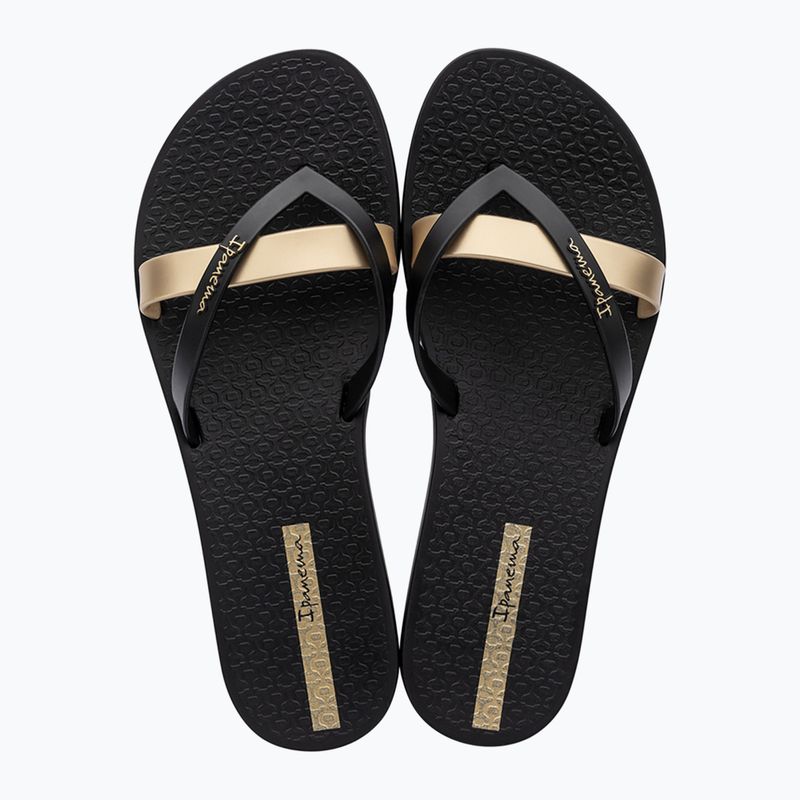 Dámske žabky Ipanema Kirei black/gold 2