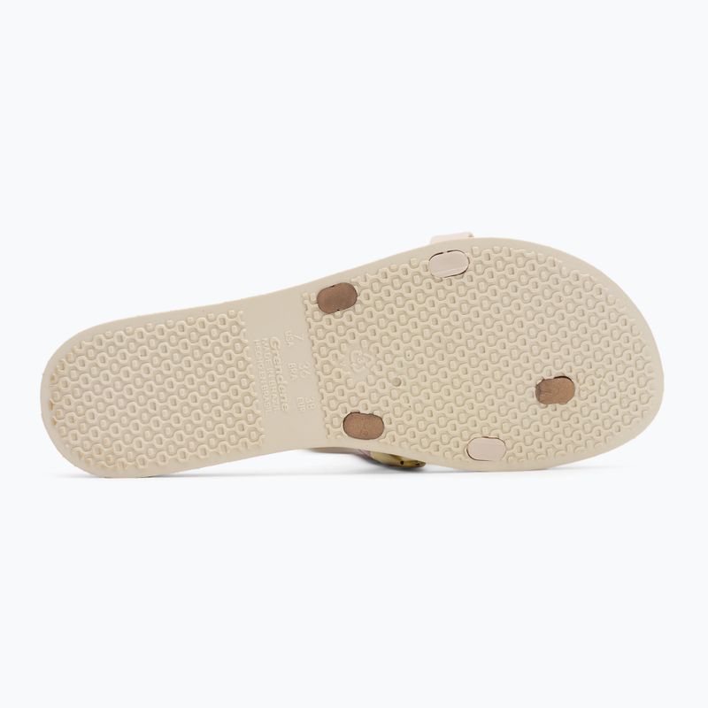Dámske žabky Ipanema Kirei beige/gold 4