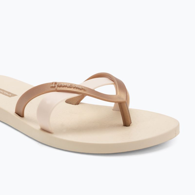 Dámske žabky Ipanema Kirei beige/gold 7