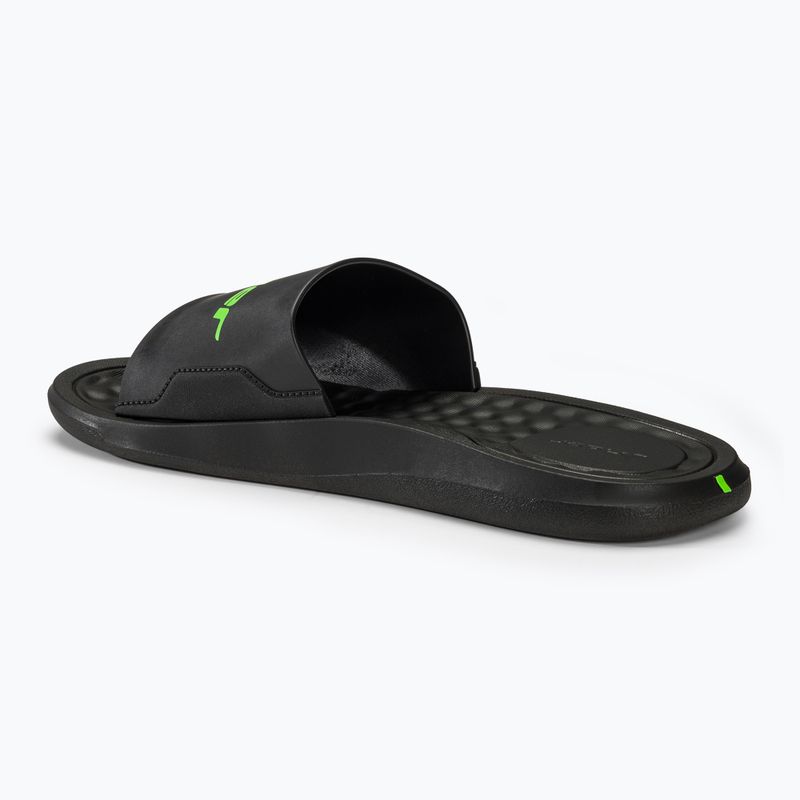 Pánske šľapky RIDER Step Slide black/green 3