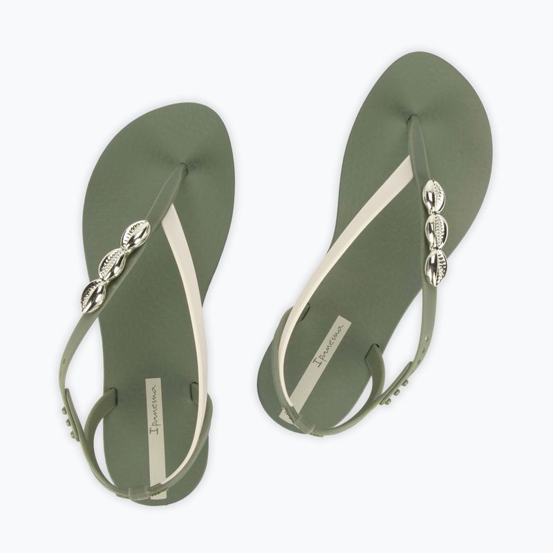 Dámske sandále Ipanema Salty II green / beige / silver 8