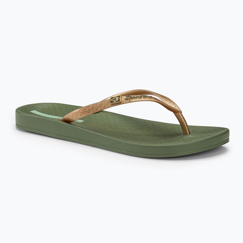 Dámske žabky Ipanema Anatomic Brasilidade green/gold