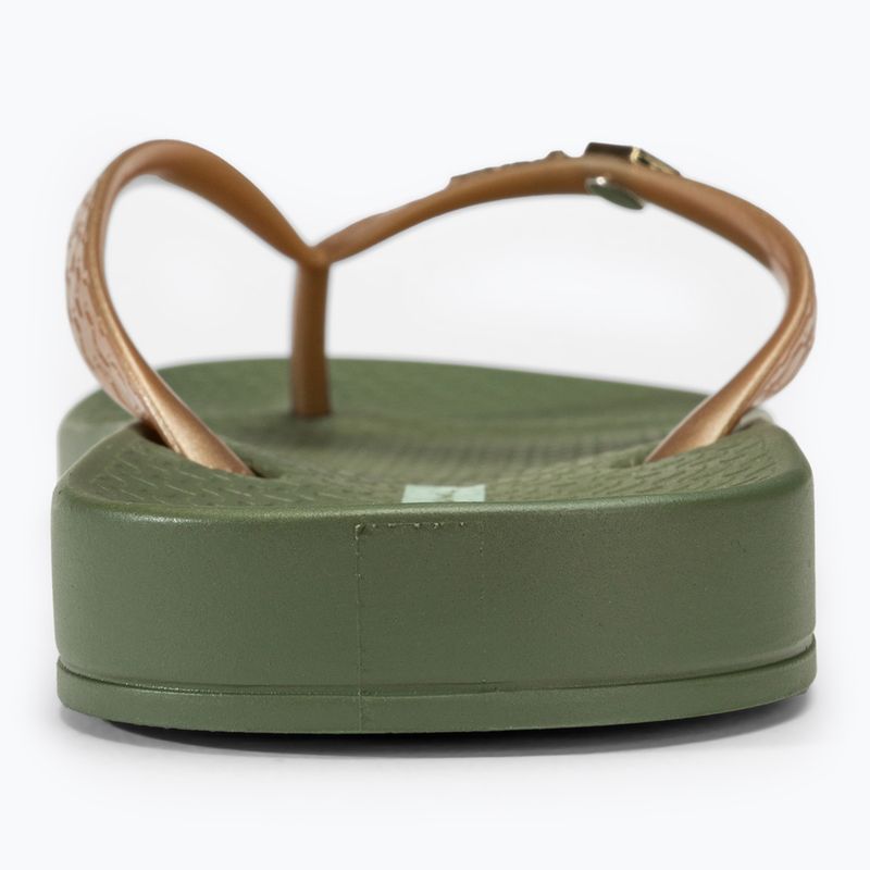 Dámske žabky Ipanema Anatomic Brasilidade green/gold 6