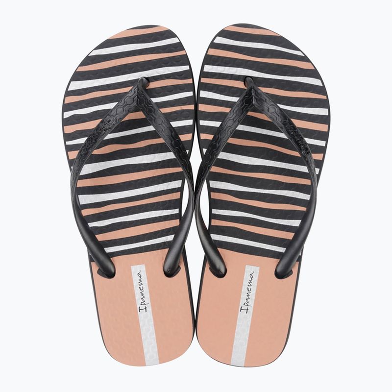 Dámske žabky Ipanema Classic Happy XII black/black/pink 2