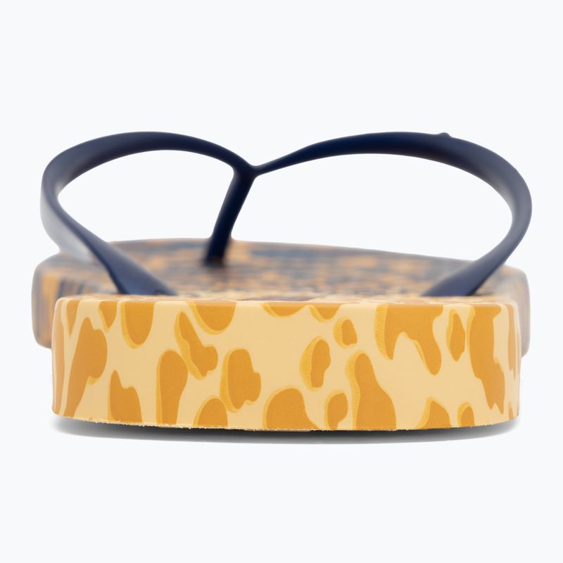Dámske žabky Ipanema Animal Print VI yellow/pearly blue 6