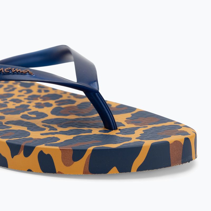 Dámske žabky Ipanema Animal Print VI yellow/pearly blue 7