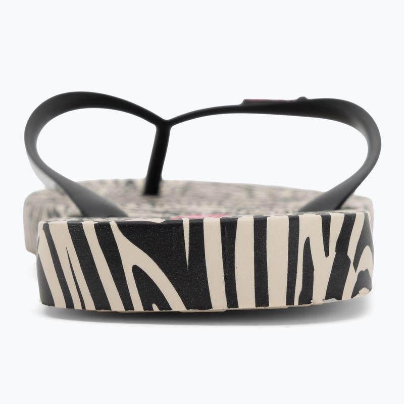 Dámske žabky Ipanema Animal Print VI beige/black/pink 6