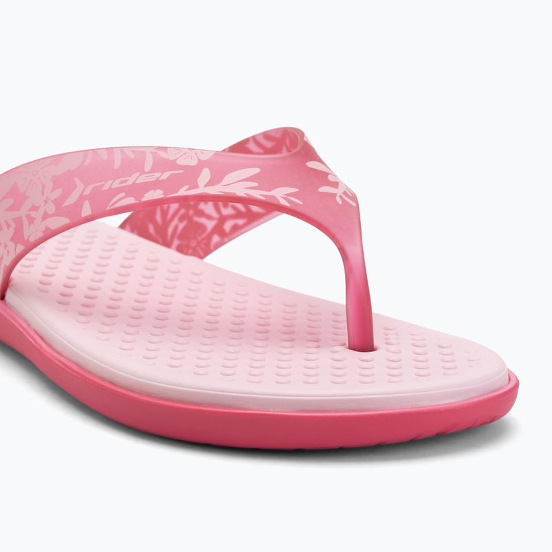 Dámske žabky RIDER Aqua VI pink/pink 7