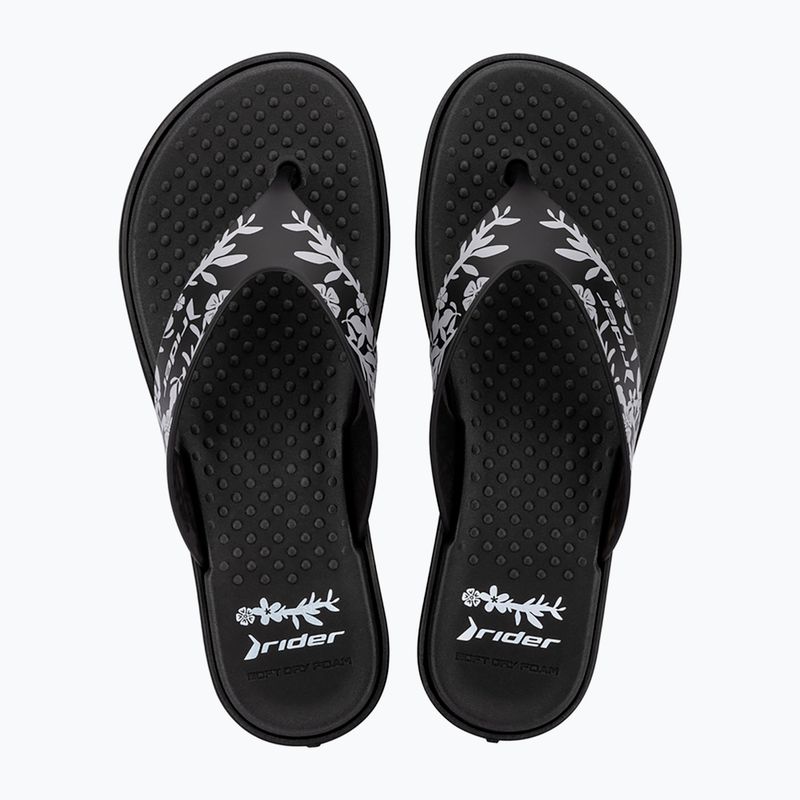 Dámske žabky RIDER Aqua VI black/grey 2
