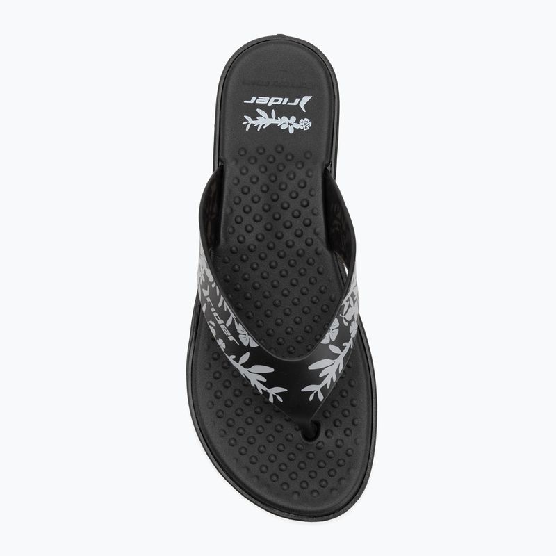 Dámske žabky RIDER Aqua VI black/grey 5