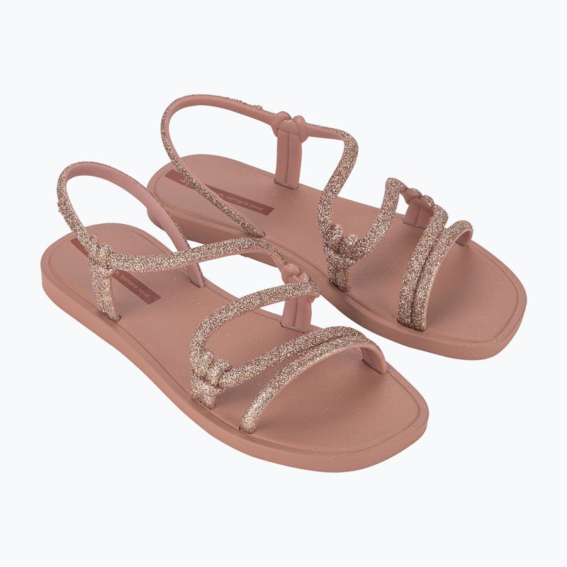 Dámske sandále Ipanema Solar Glow Sand pink/glitter/brown tile